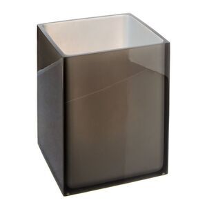 Jonathan Adler Hollywood Wastebasket, Smoke